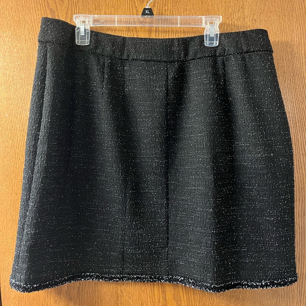 Lane Bryant Black A-Line Mini Skirt for Work
